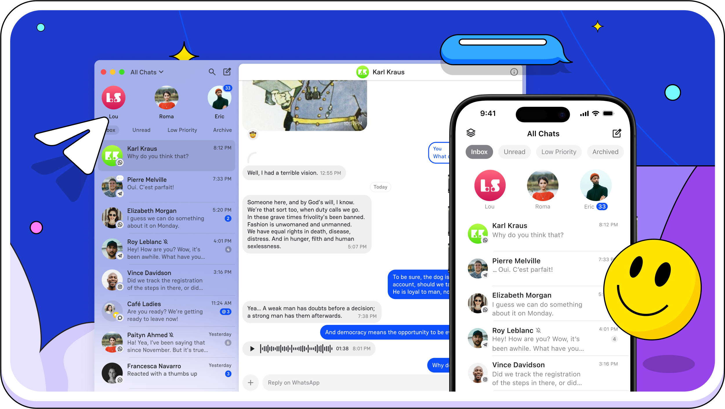 Beeper Unified Messaging