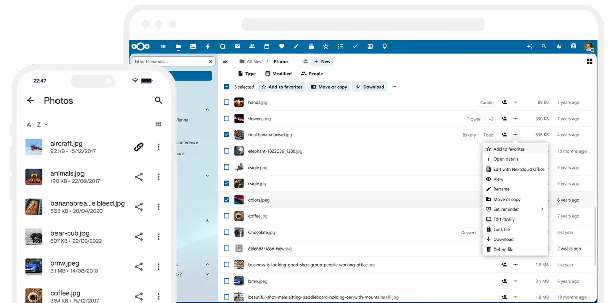 NextCloud Sync Configuration
