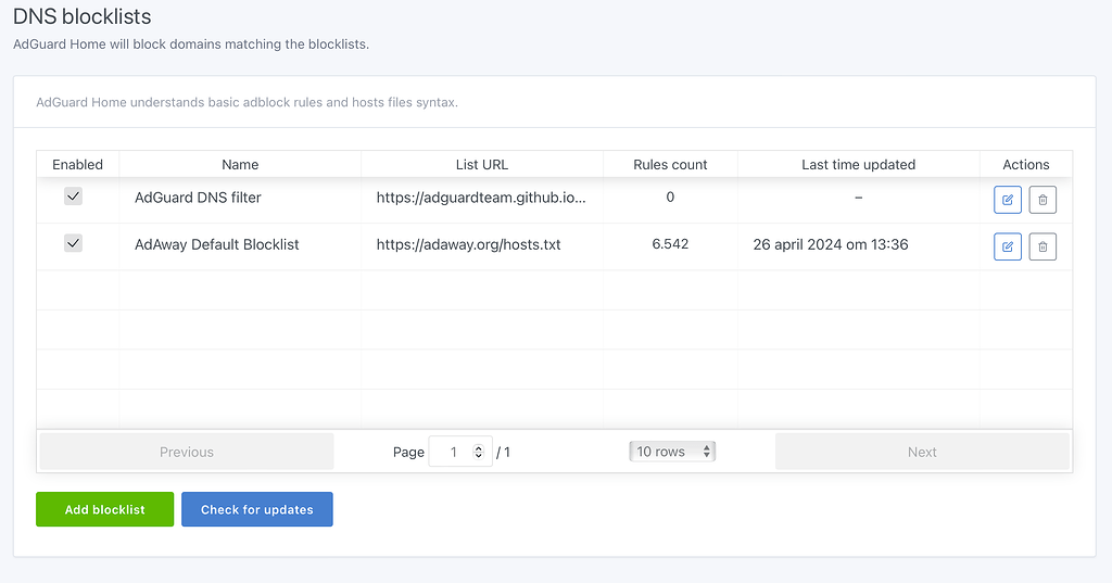 AdGuard Home Filters Configuration